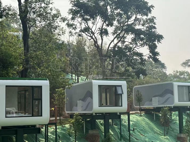 四川某景区装配式“苹果仓”