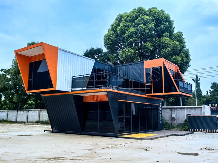 成都某公司集装箱式创意办公空间项目案例